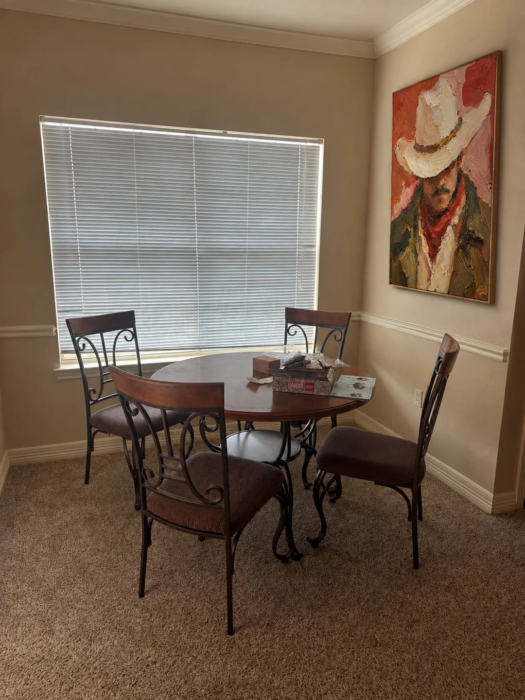 Customer photo review of Western Pop Art｜Crimson Cowboy Portrait