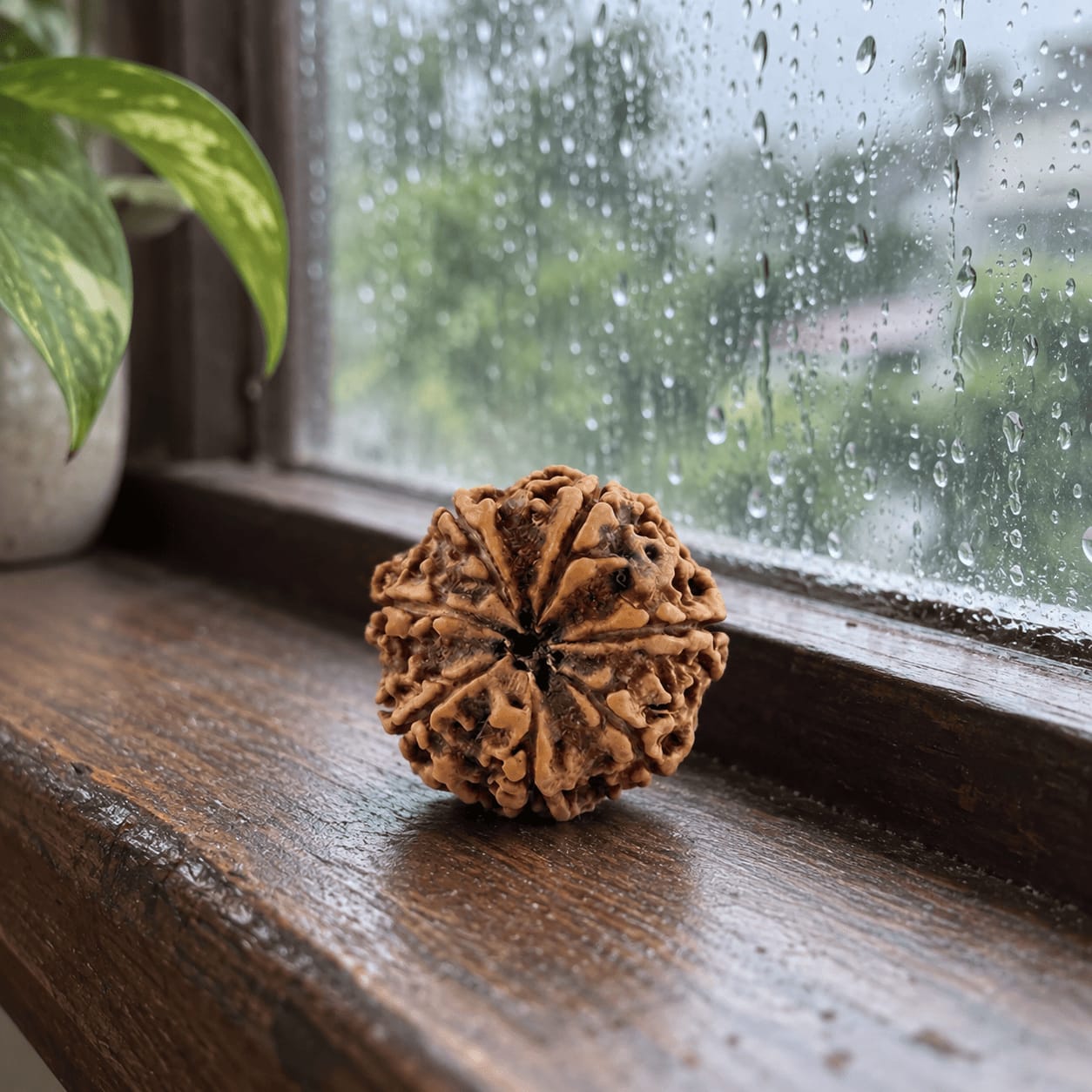 Customer photo review of 7 Mukhi Rudraksha (Nepali)