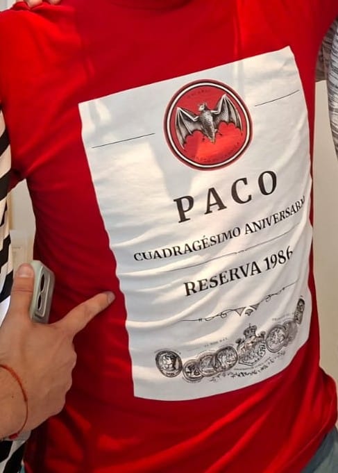 Customer photo review of Playera Personalizada