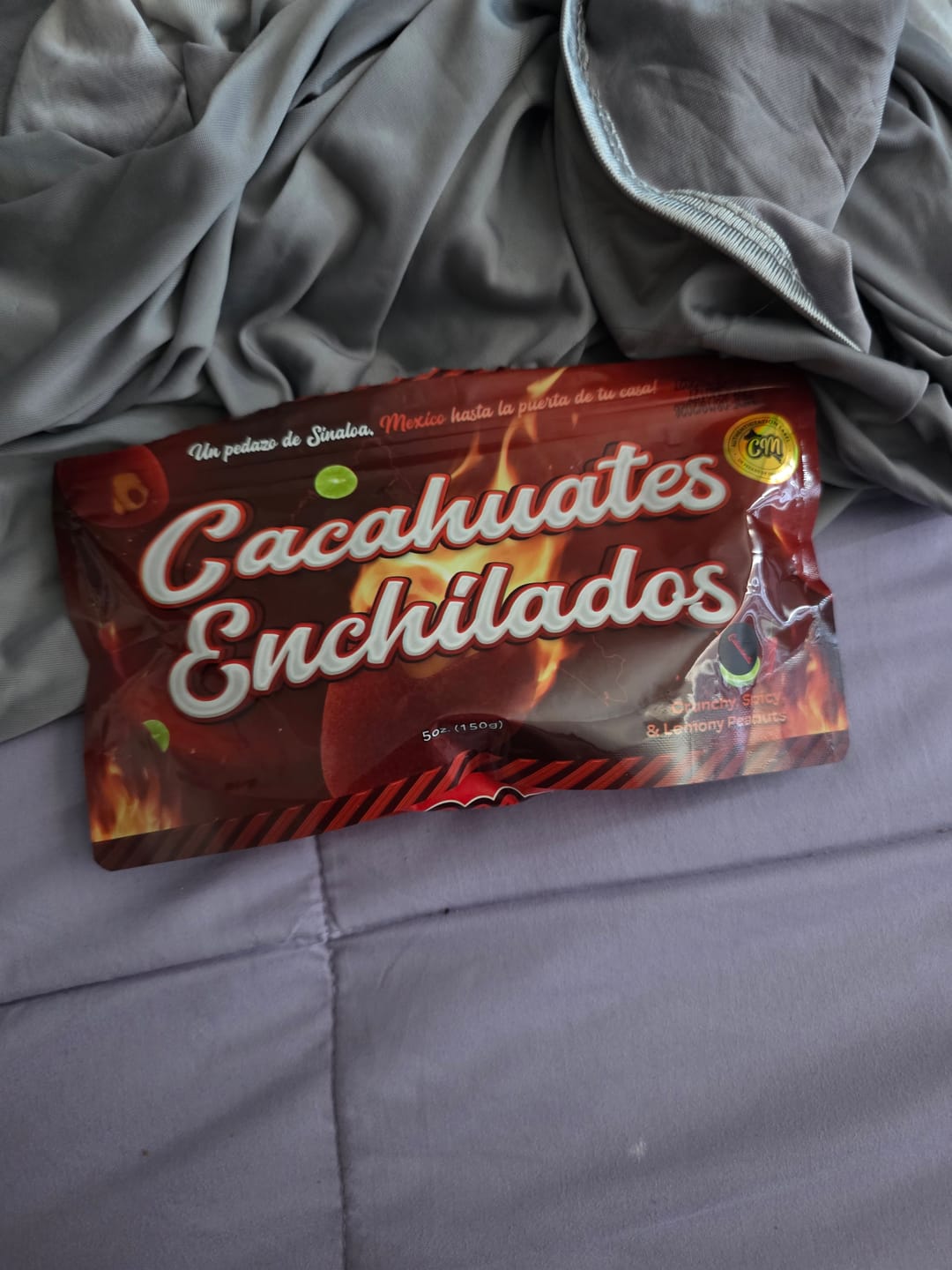 Customer photo review of Cacahuates Enchilados