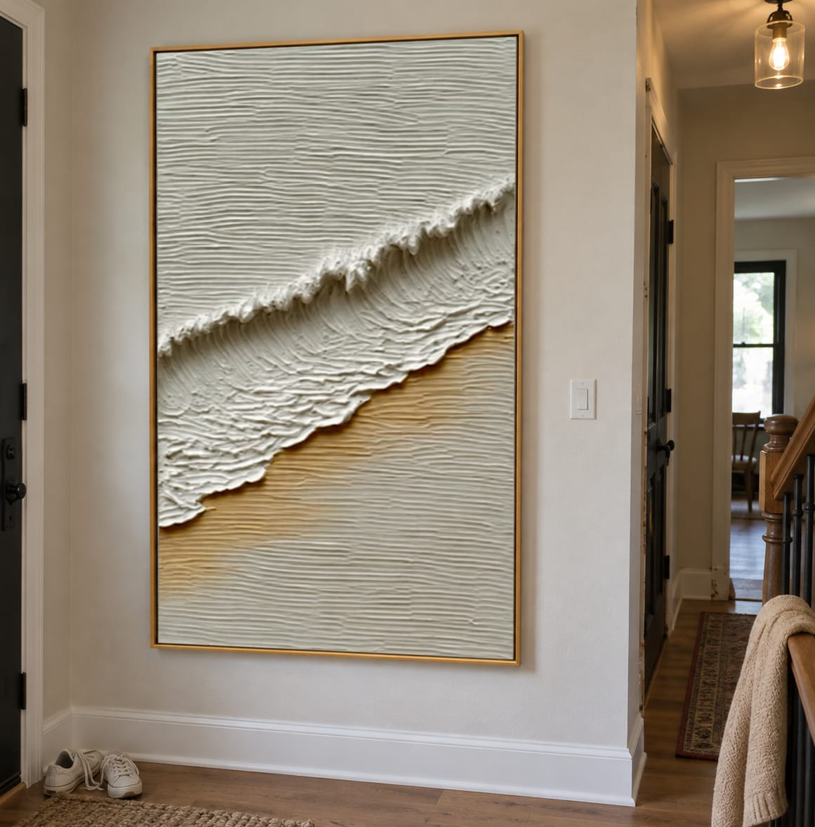 Customer photo review of Tidal Fold-Relief Painting