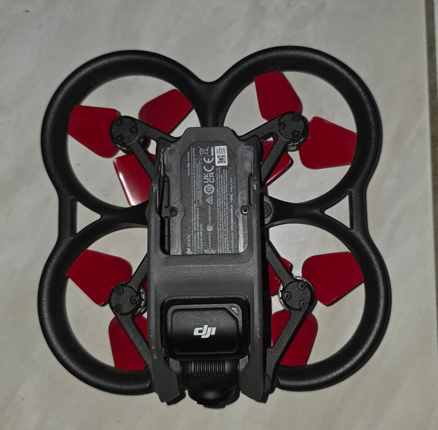 Customer photo review of DJI Avata 3-blade Upgrade Propeller Set x4 Red