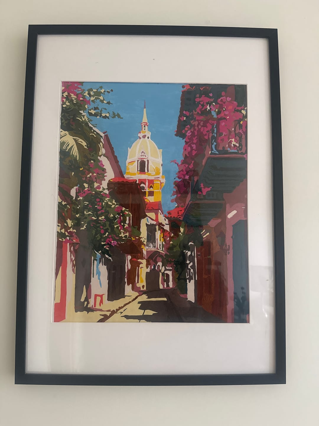Customer photo review of Cartagena | Paint by Number