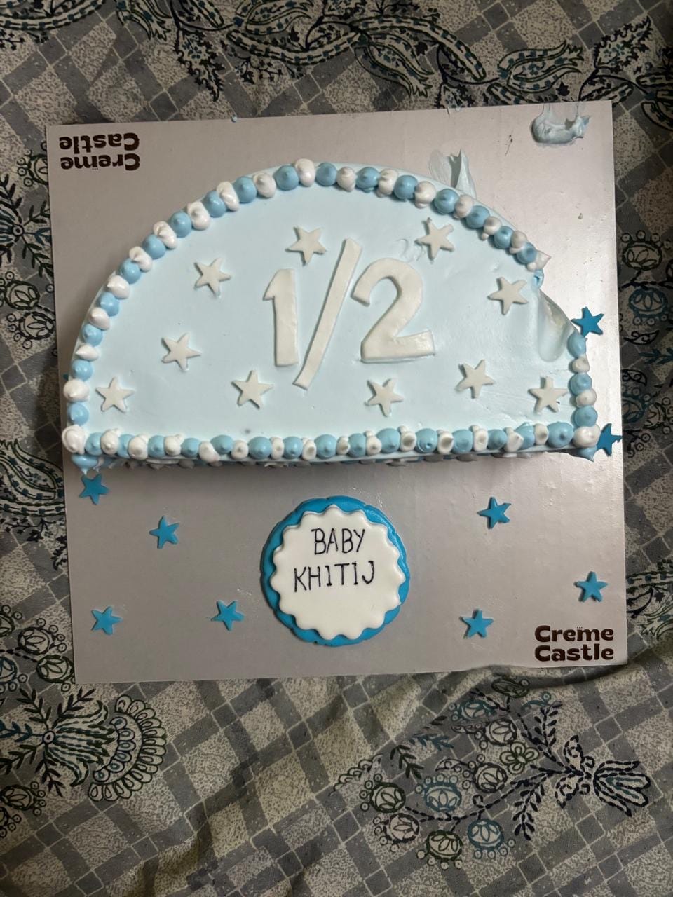 Customer photo review of Halfway there Cake
