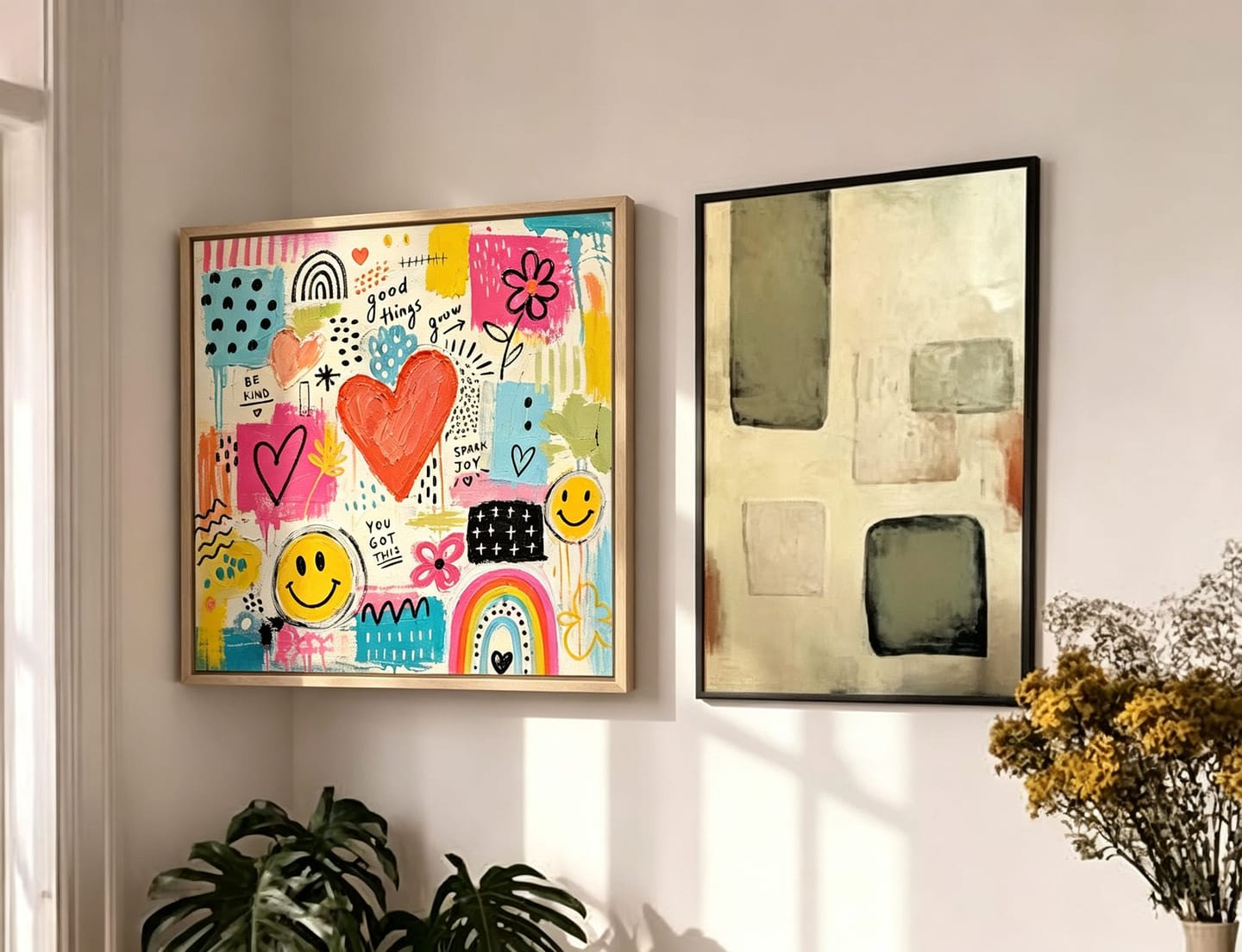 Customer photo review of Colorful Hearts and Smiley-Face Graffiti #GA015