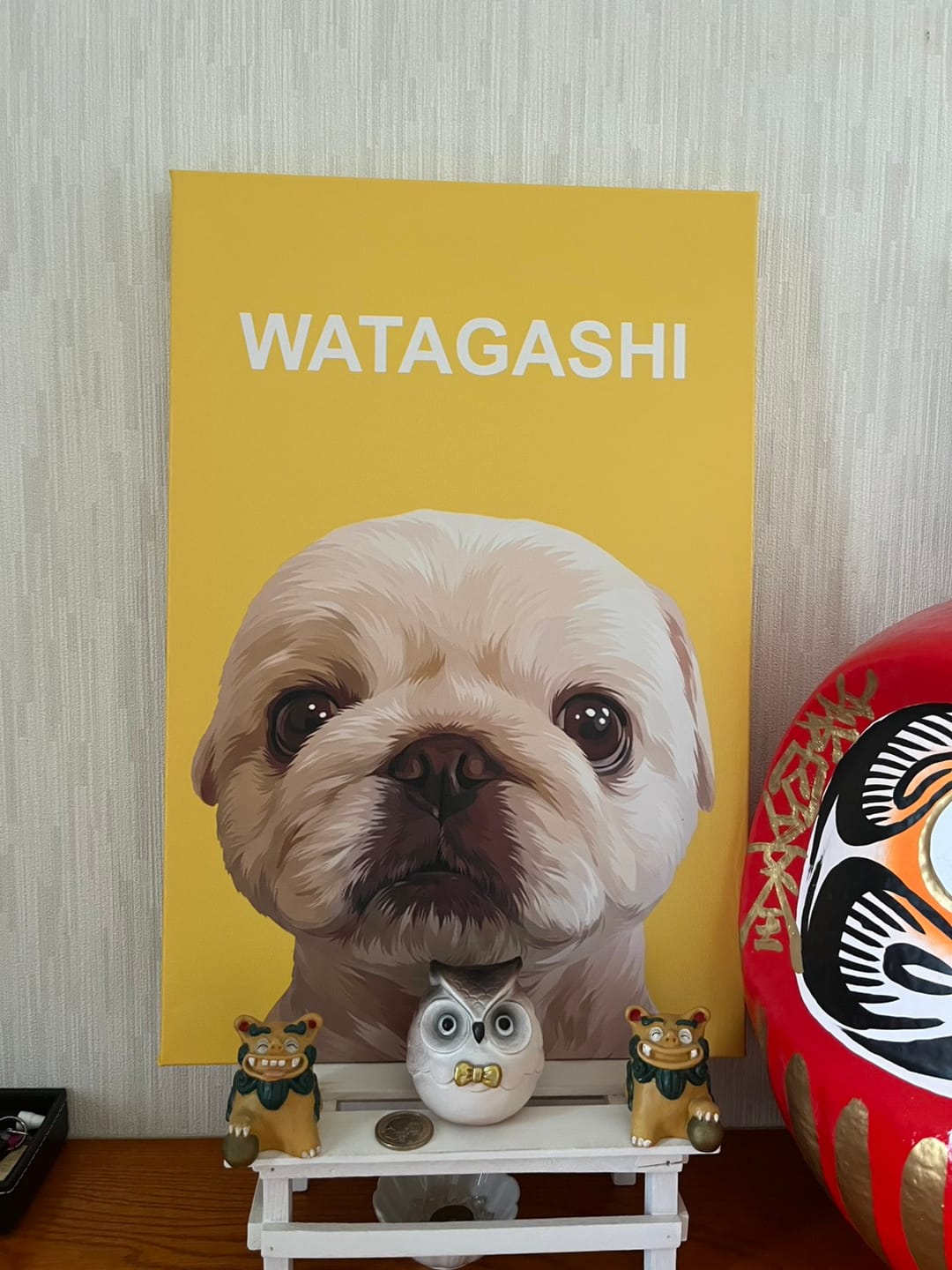 Customer photo review of Petcanva©オーダーメイド ペット似顔絵