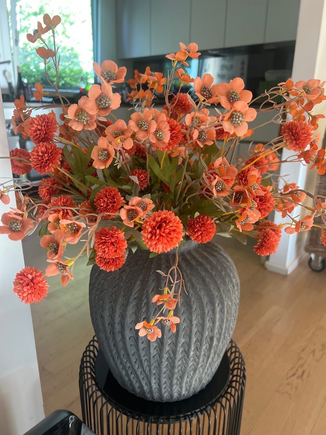 Customer photo review of Wax Arrangement - Terracotta