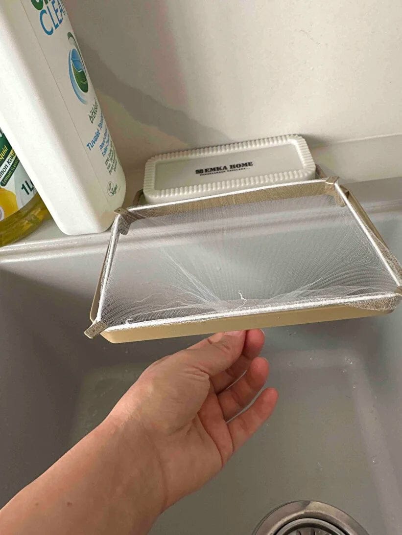 Customer photo review of PratikSüzgeç – Katlanır Mutfak Lavabo Süzgeci