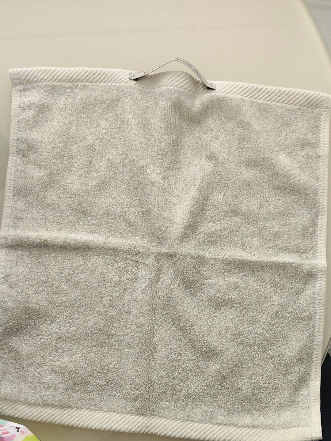 Customer photo review of Premium Copper Face Towel | Antibacterial