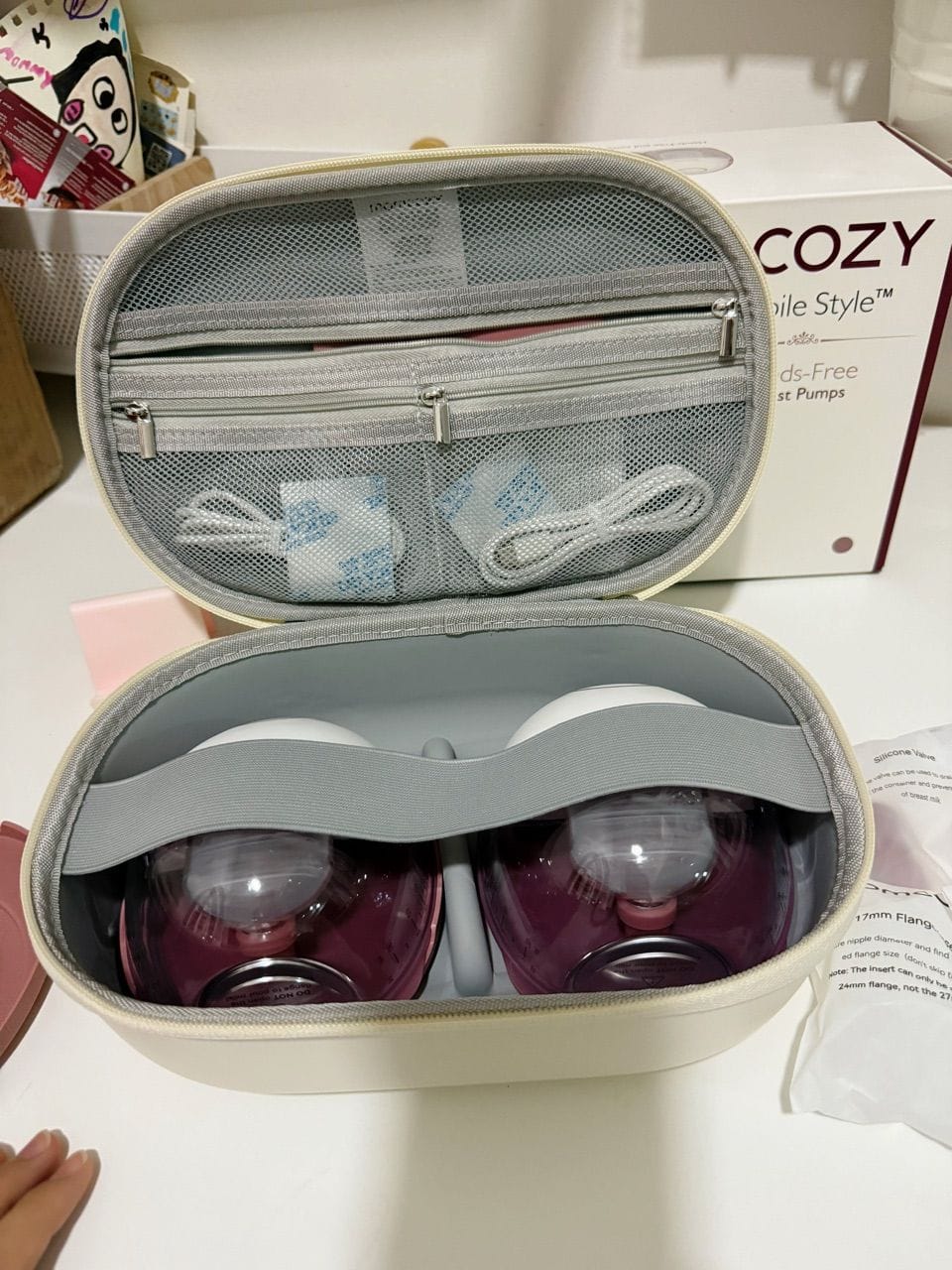 Customer photo review of Momcozy M6 Breast Pump