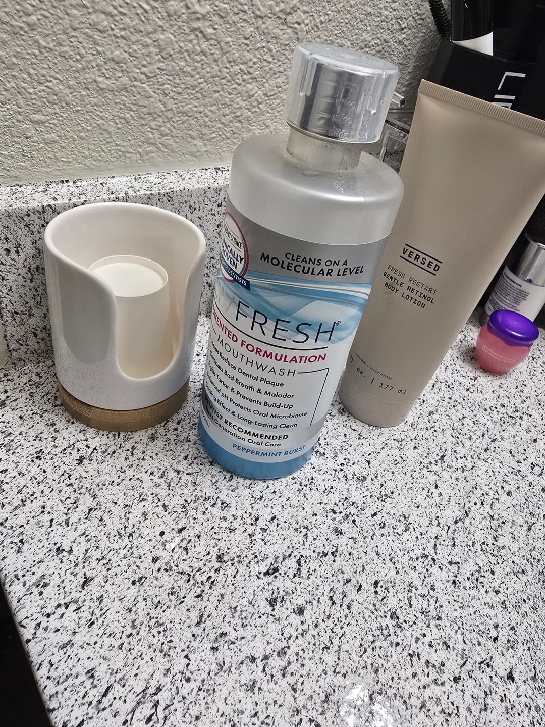 Customer photo review of LIVFRESH Mouthwash - 1 Pack