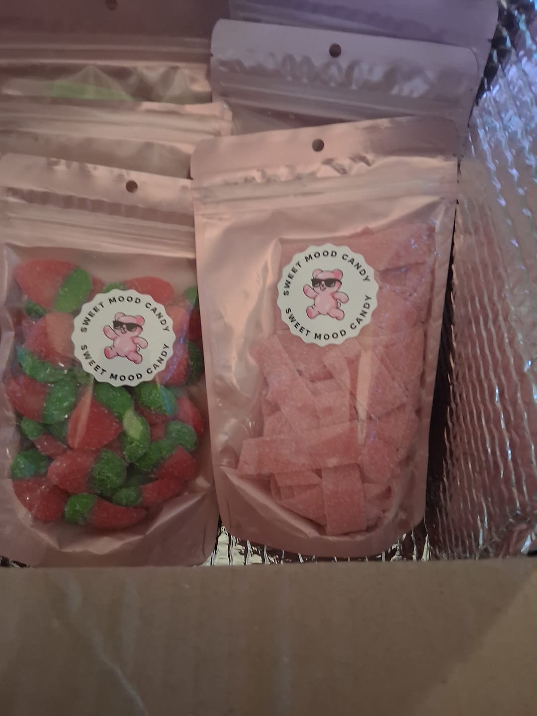 Customer photo review of Just Enough - Sour Watermelon Gummy Bears