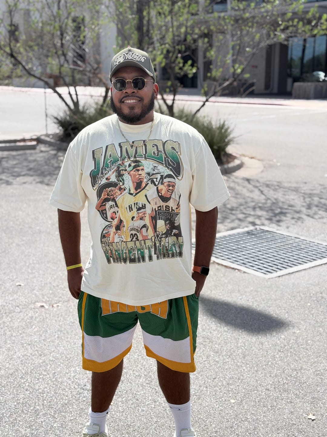 Customer photo review of LeBron "HS" Tee
