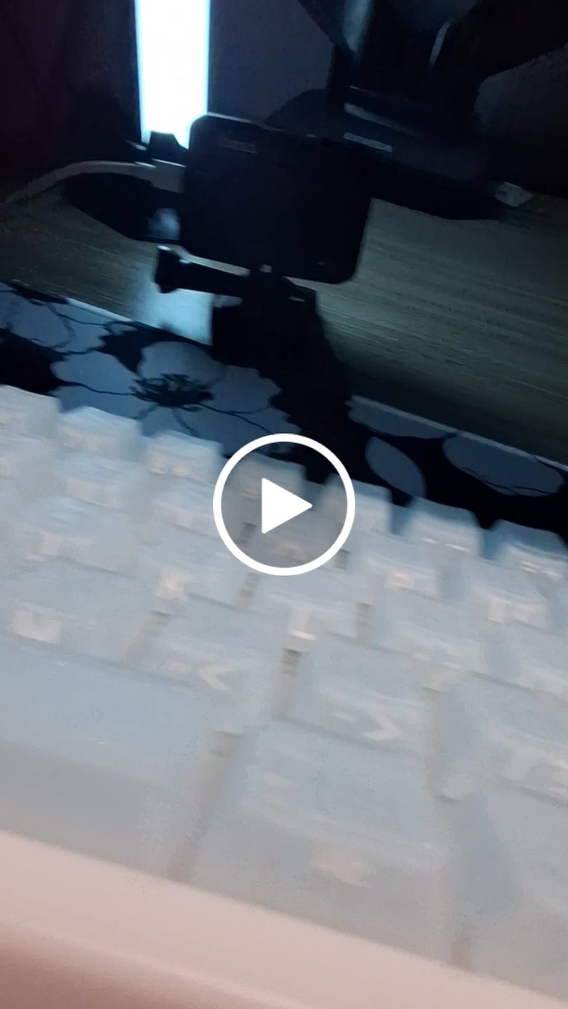 Customer video review of XVX M67 JadeStone Mekanik Klavye