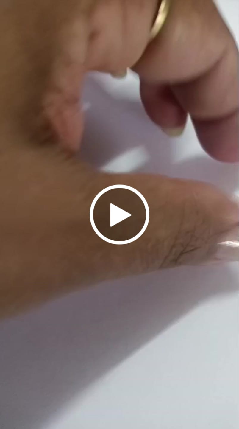 Customer video review of Anel Ajustável Estrela Náutica Banhado em Ouro 18k