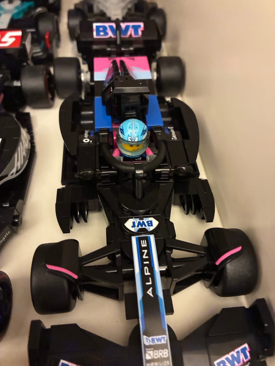 Customer photo review of Gasly Custom Minifig Helmet