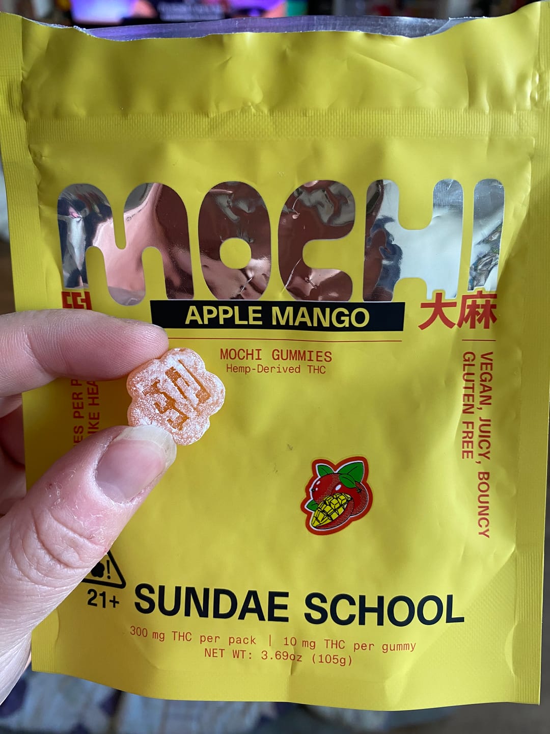 Customer photo review of Apple Mango (10mg) Value Pack
