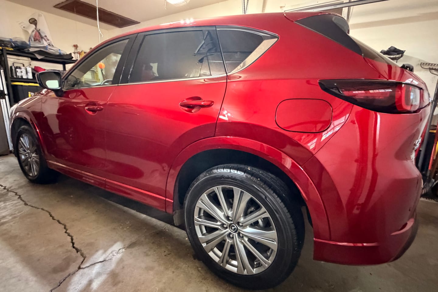 Customer photo review of Diamond Shine Glass Cleaner