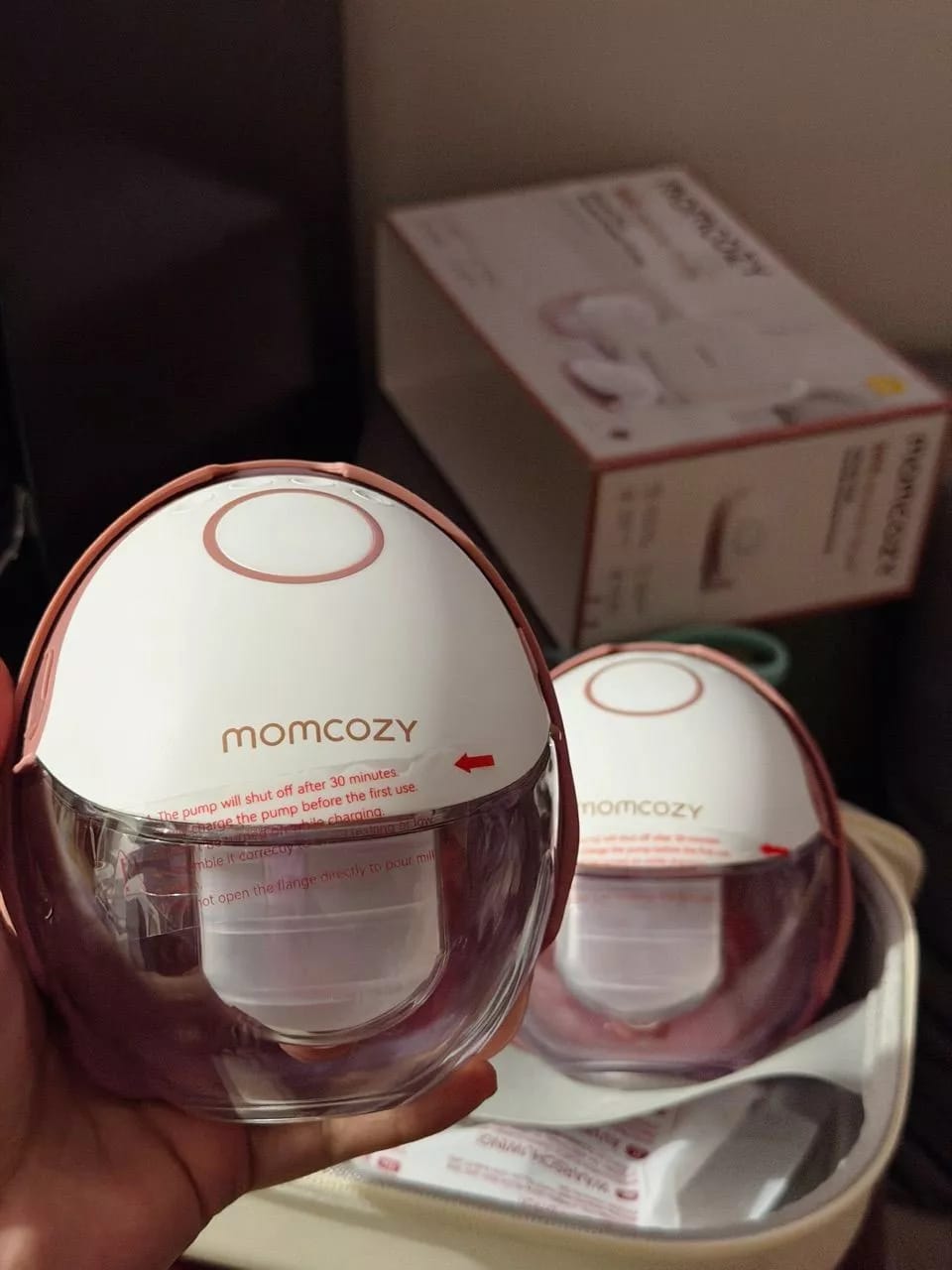Customer photo review of Momcozy M6 Breast Pump
