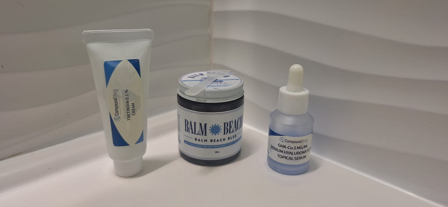 Customer photo review of Methylene Blue Tallow Balm