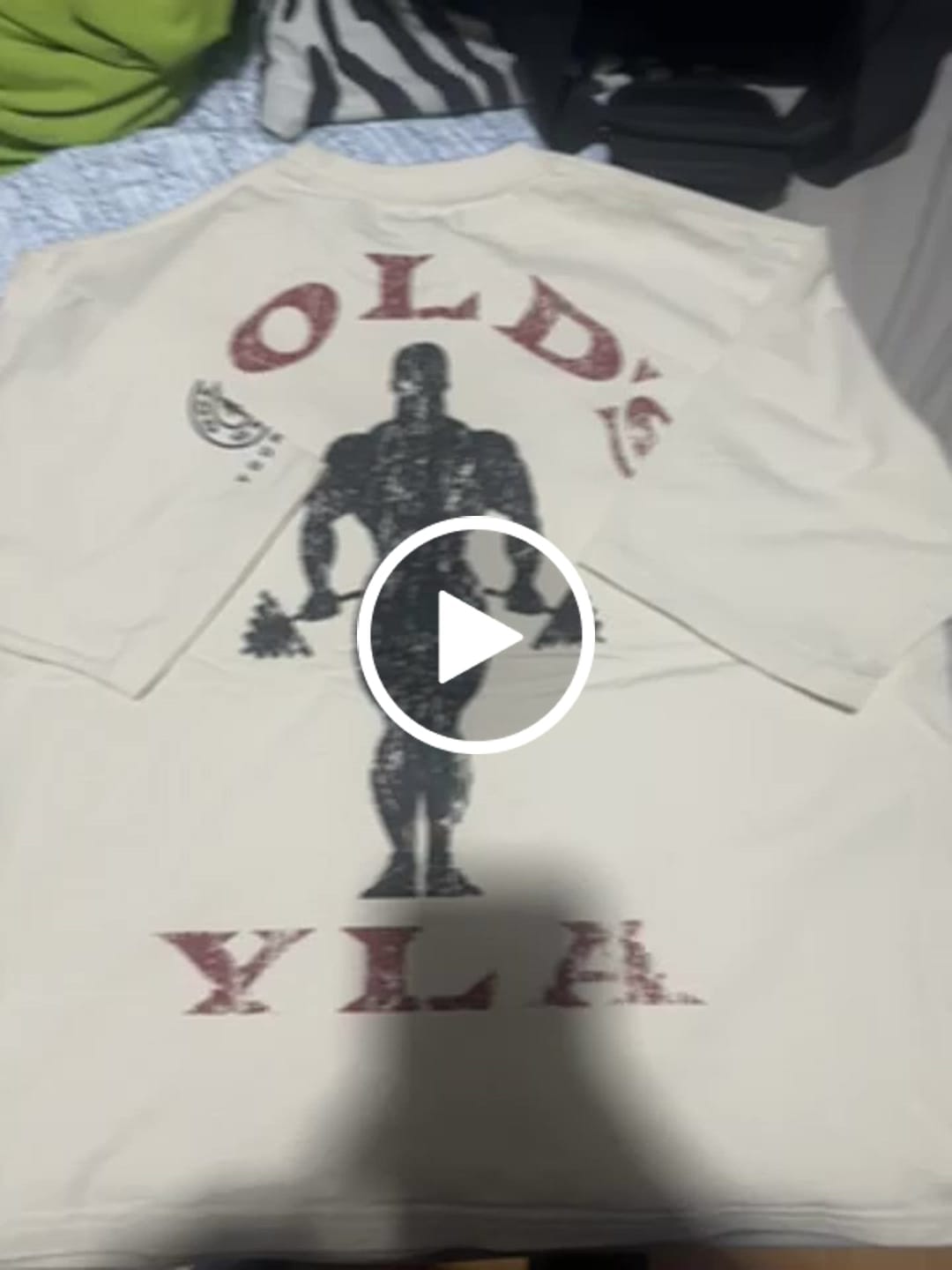 Customer video review of 4002 - Golds Gym New Age Tees - AUG 18th