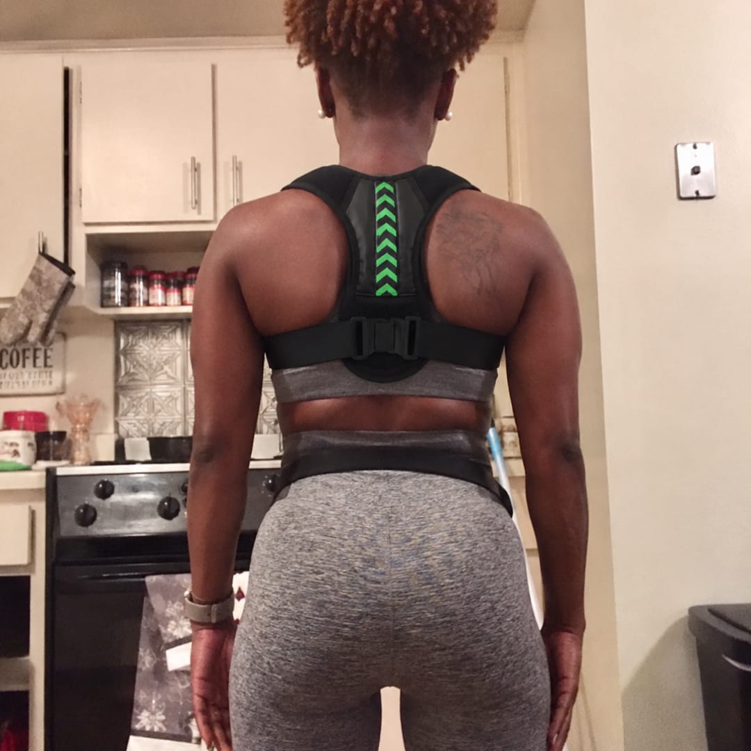 Customer photo review of UpRight Posture Corrector