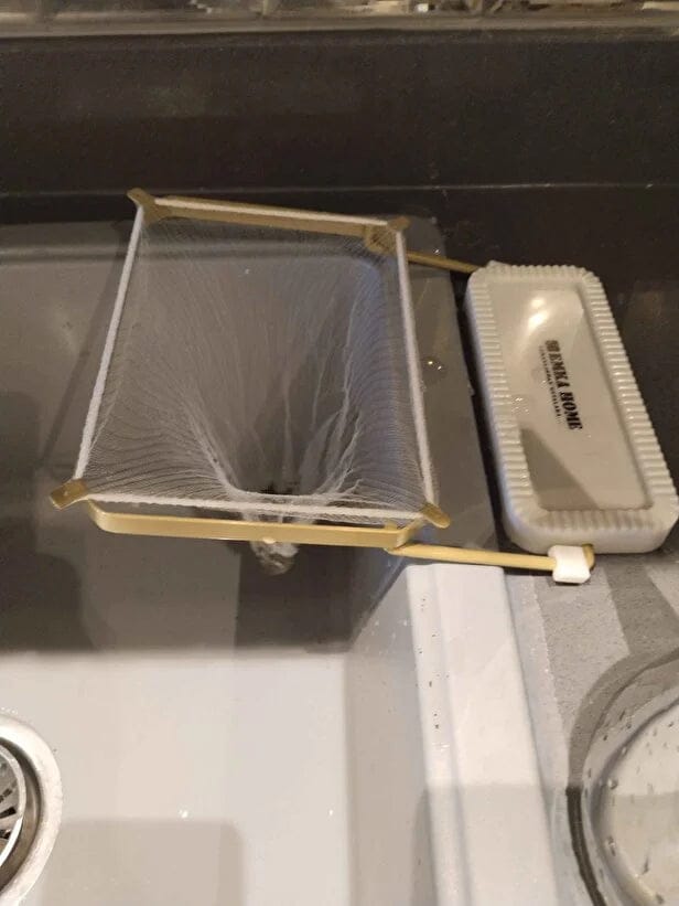 Customer photo review of PratikSüzgeç – Katlanır Mutfak Lavabo Süzgeci