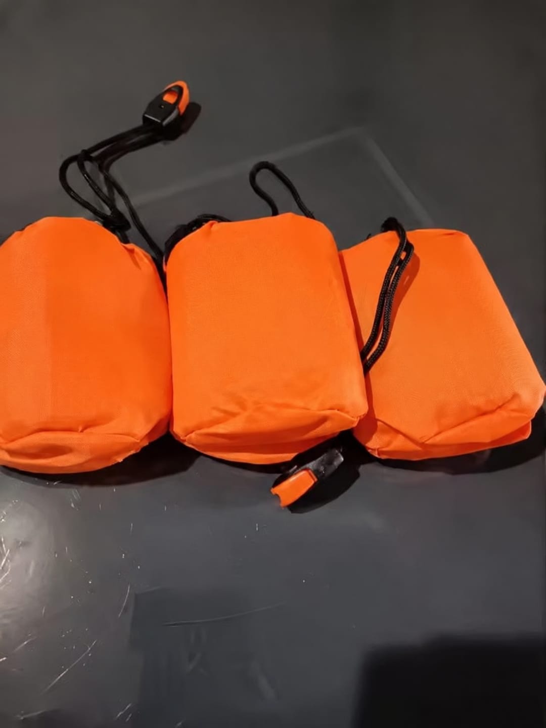 Customer photo review of Saco Vivac Térmico de Emergencia