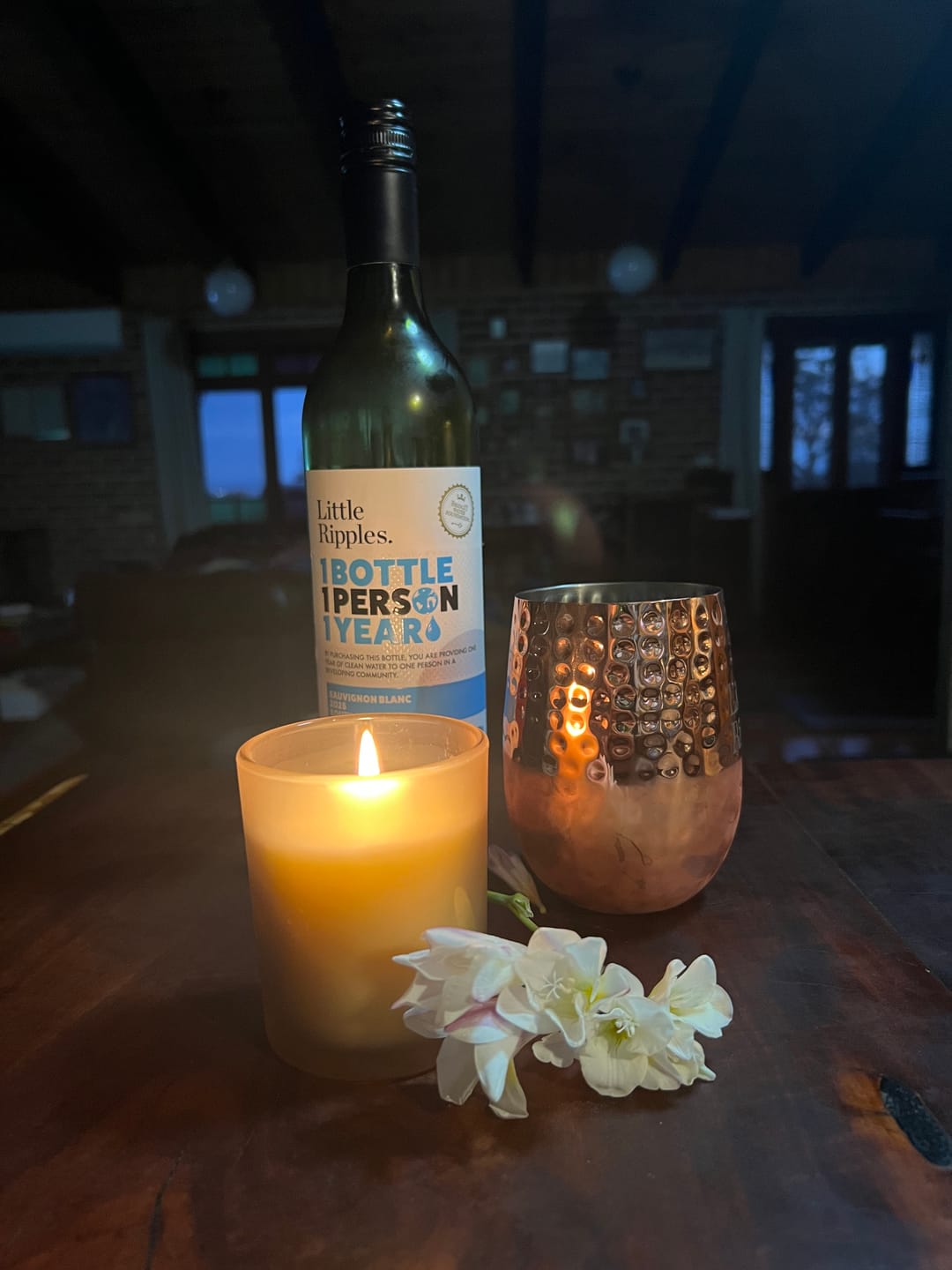 Customer photo review of Mulled Wine Candle GWP