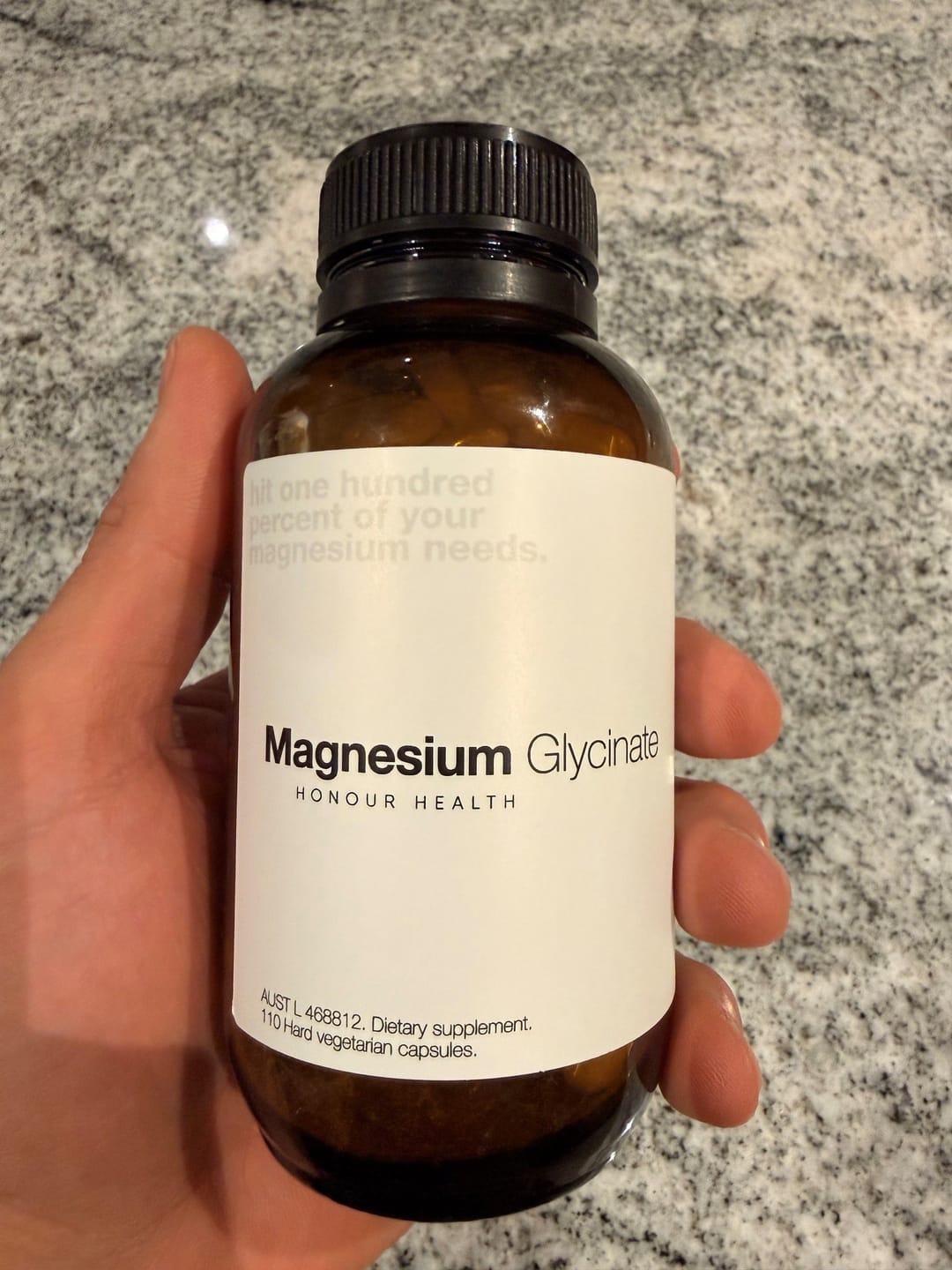 Customer photo review of Natural Vitamin C - 60 Capsules