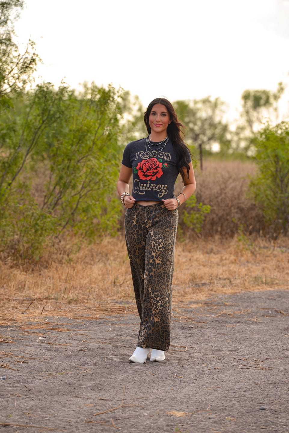 Customer photo review of Rodeo Quincy Logo Tee