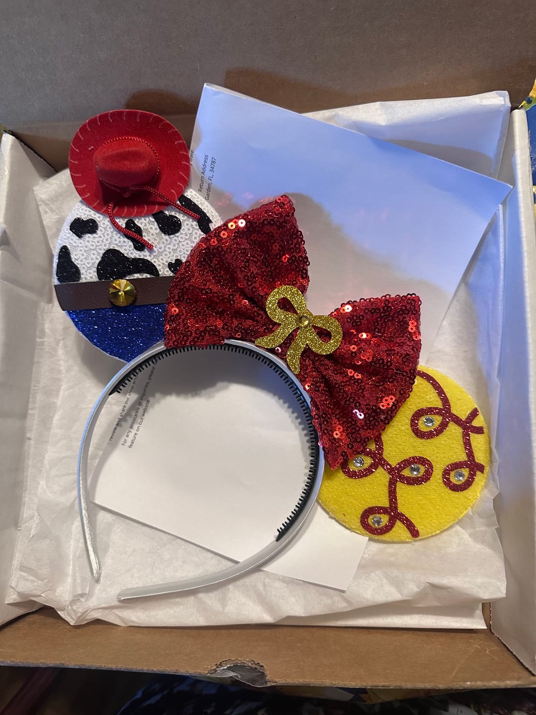 Customer photo review of Cowgirl Chic Ears