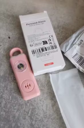 Customer photo review of Alarma de seguridad personal