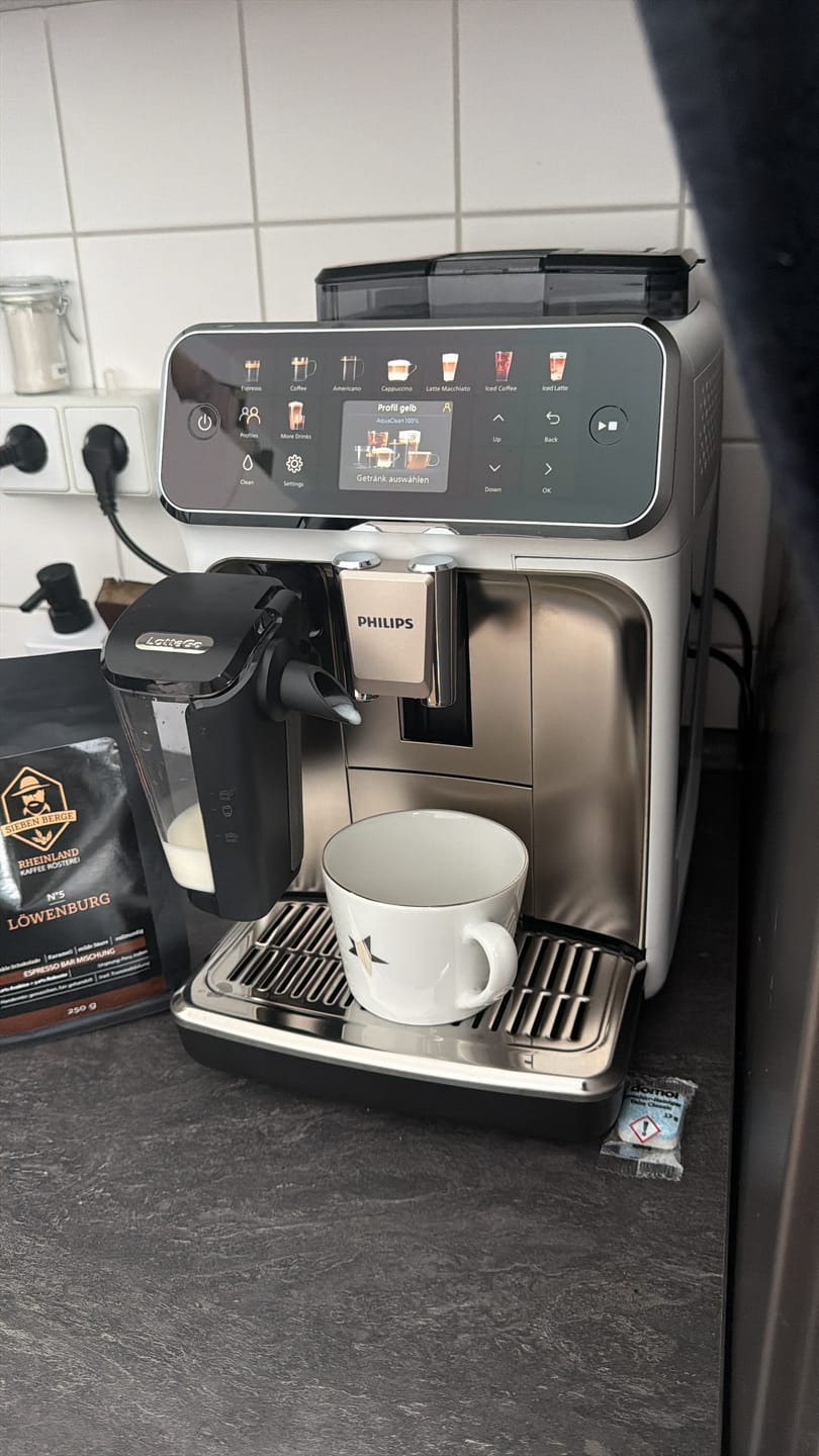 Customer photo review of Entdecke vier einzigartige Röstungen – Espresso Probierpaket 4x 250g