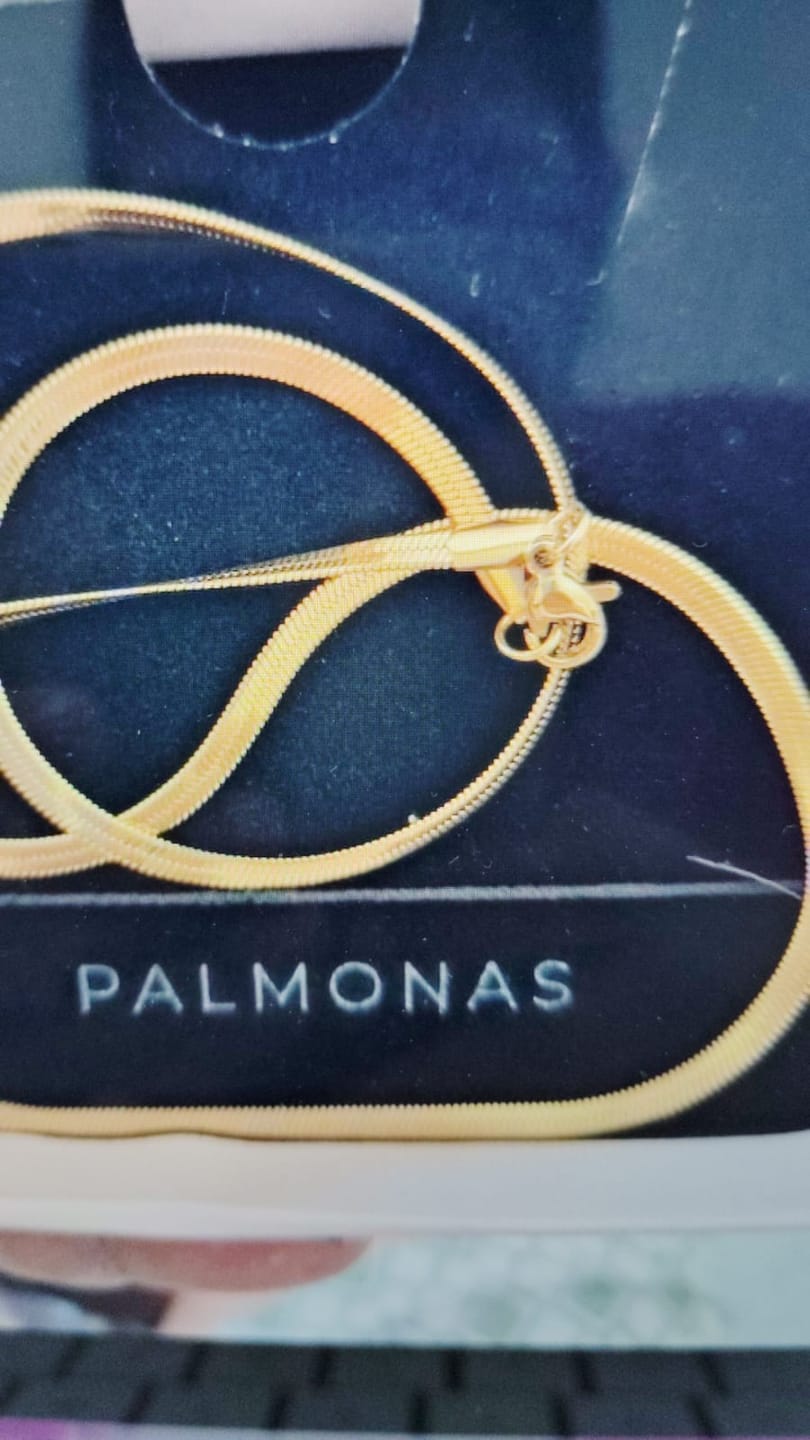 Customer photo review of Silk Gold Chain for Men