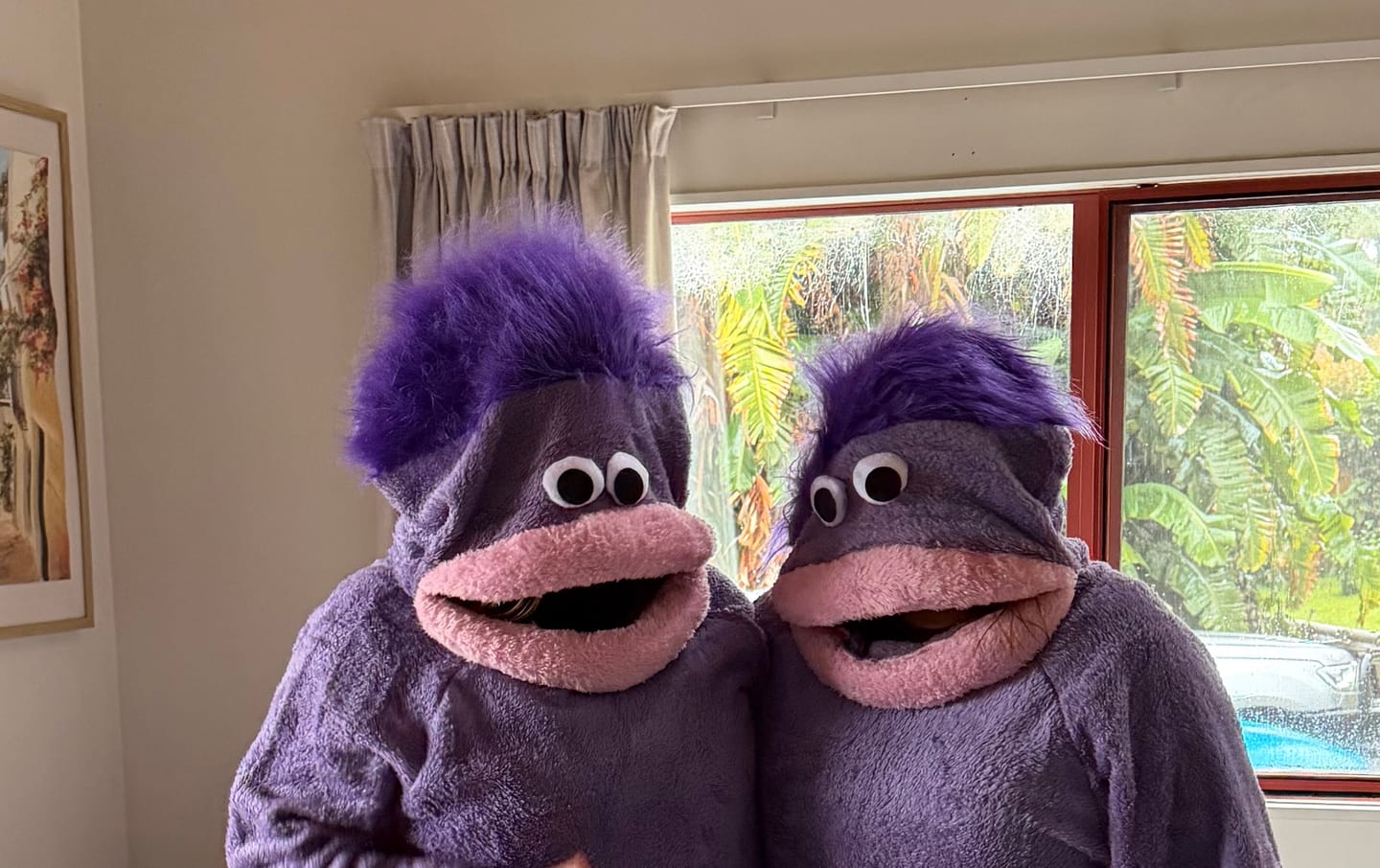 Customer photo review of Snuggo™ Monster Onesie