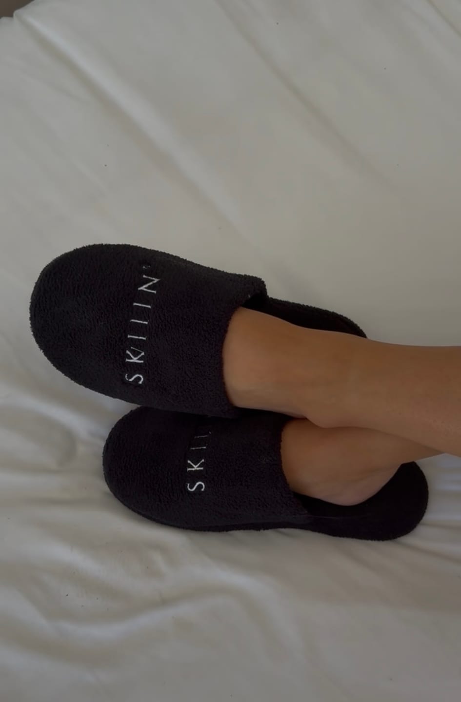 Customer photo review of Towelling Slippers