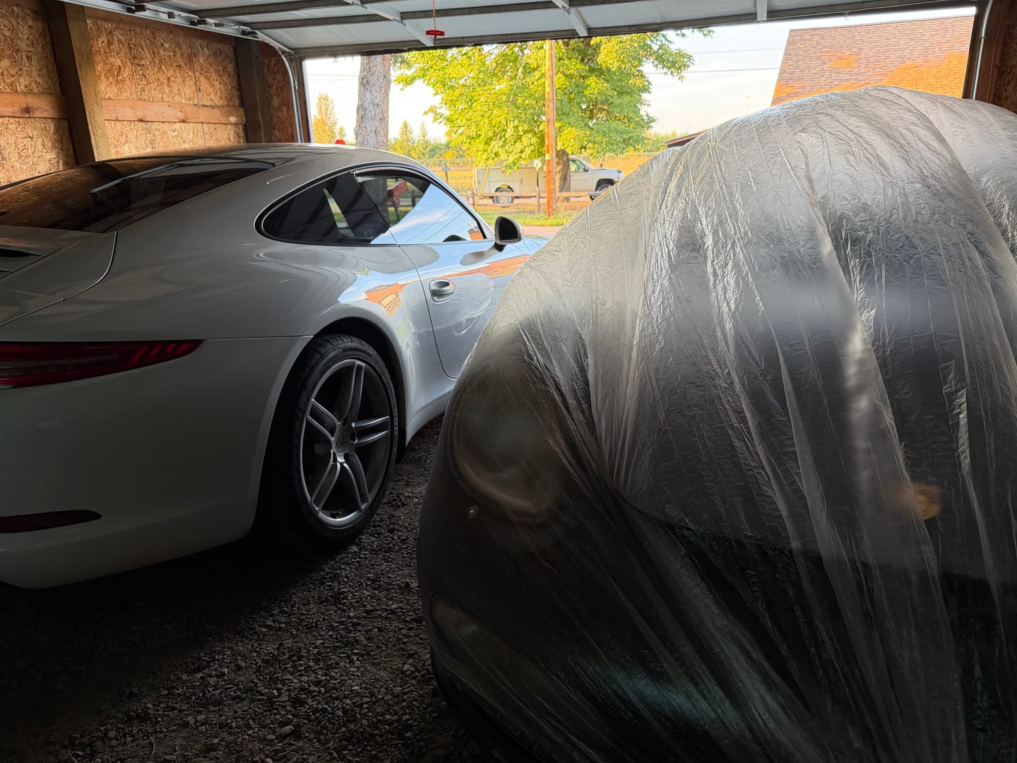 Customer photo review of Lightweight Indoor Car Cover