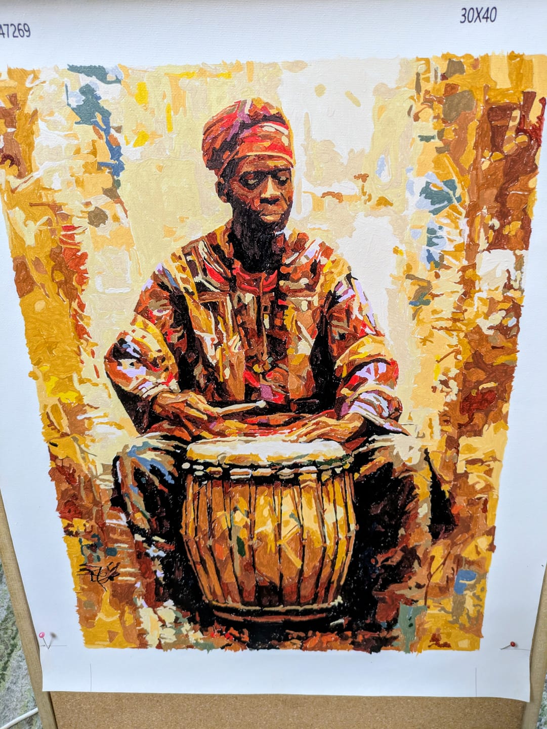 Customer photo review of African Drummer