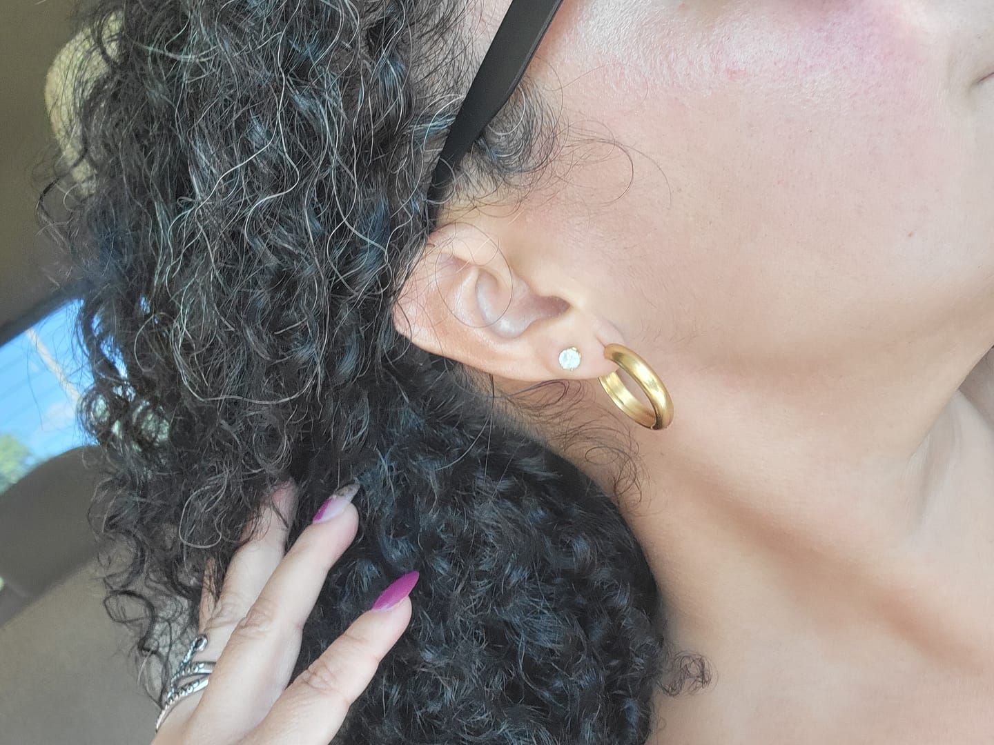 Customer photo review of Constellation Stud Set (set of 5 Pairs) (Bundle)