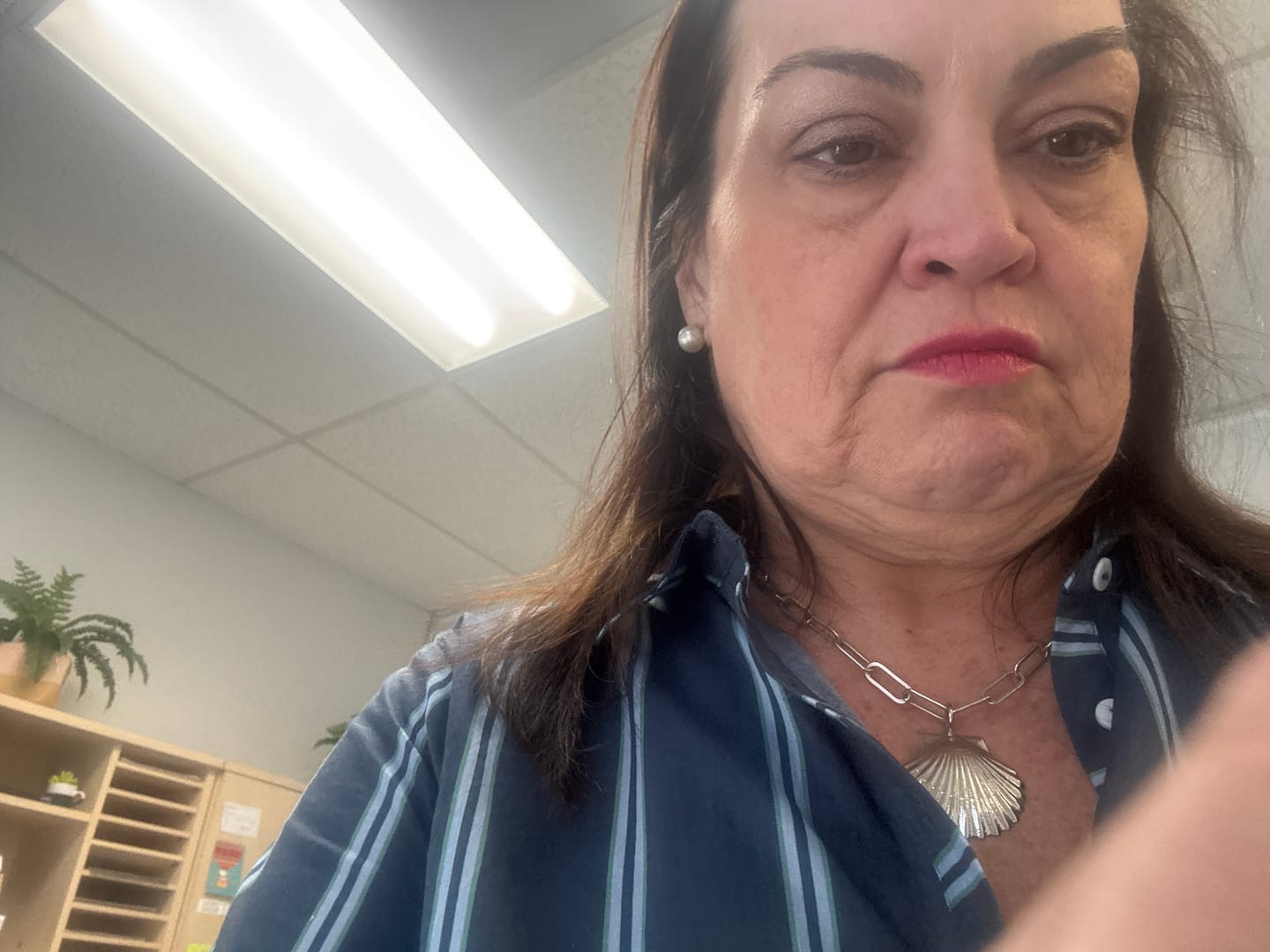 Customer photo review of Shelly Pendant