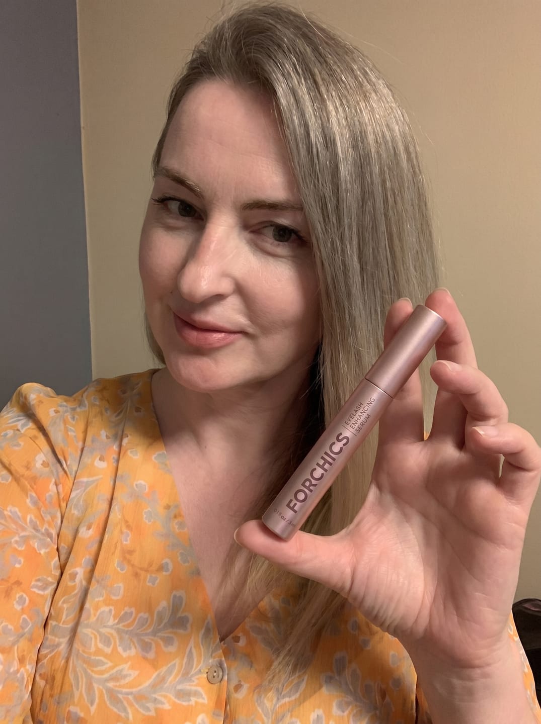 Customer photo review of Eyelash Enhancing Serum