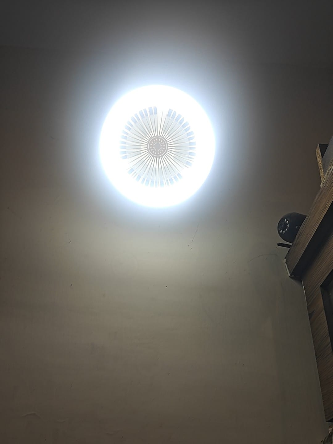 Customer photo review of 3-in-1 Ceiling Fan Light with Air Filter & Remote
