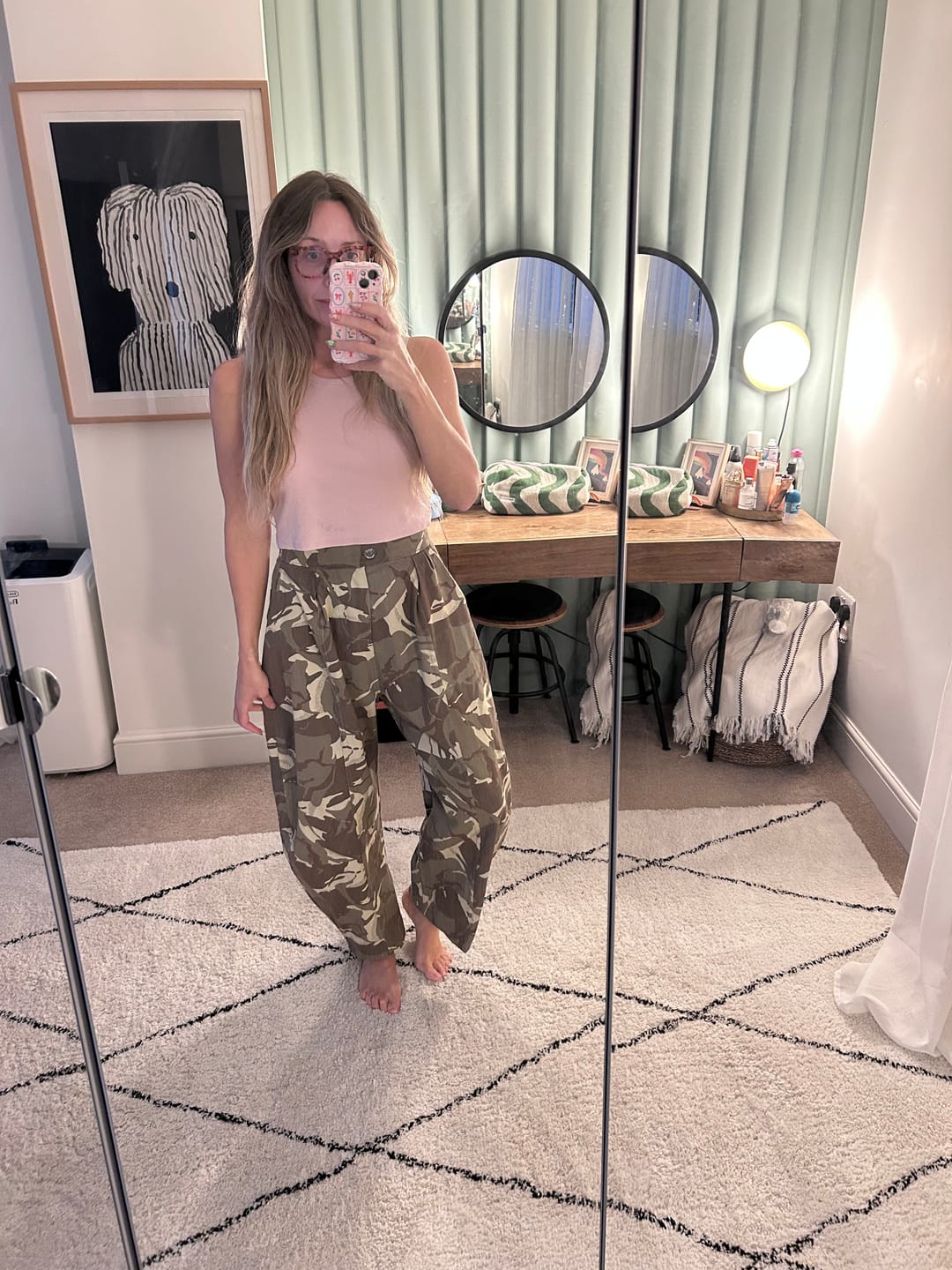 Customer photo review of Camouflage 100% Cotton Drill Fabric