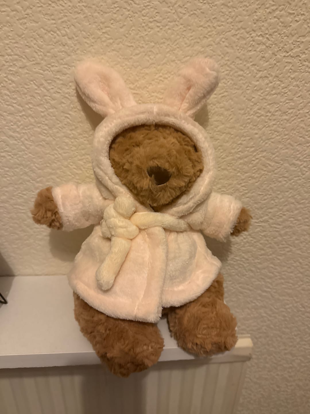 Customer photo review of Brown Bear Bathrobe