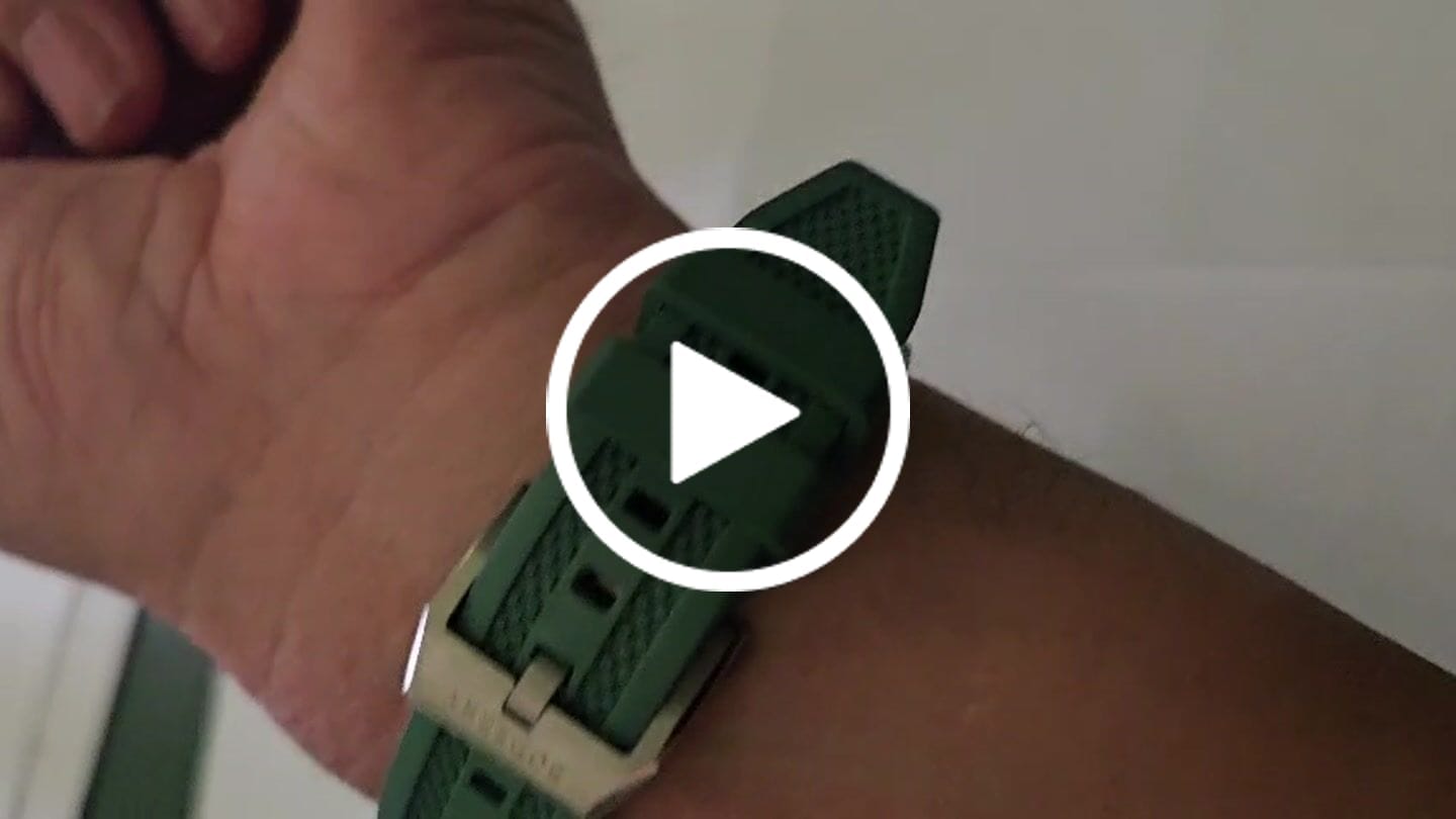 Customer video review of SEATURTLE.OCEAN(TITANIUM) - Automatic Titanium Diver Watch | Turtle Green