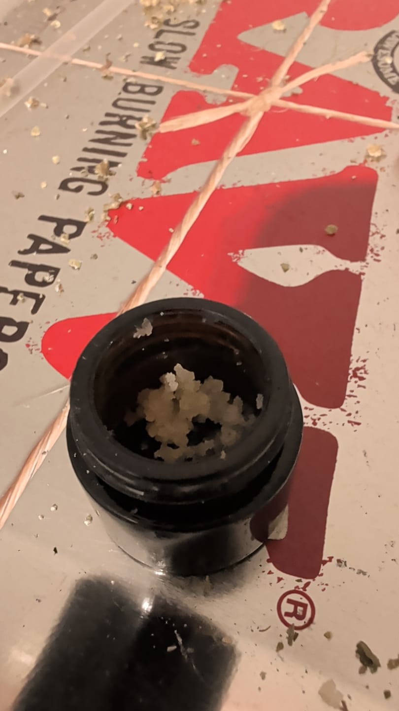 Customer photo review of (BOGO)Apple Fritter 3.5G Crushed Diamond - Carnival I