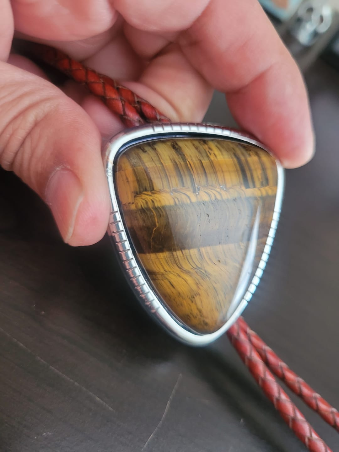 Customer photo review of The Badlands- Bolo Tie and Gift Box