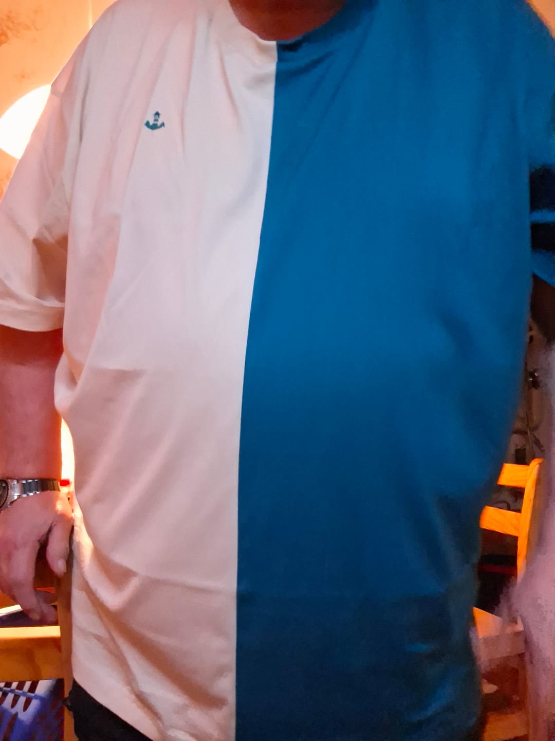 Customer photo review of Mooinzen Multicolor · Unisex Signature Bio T-Shirt (mercerisiert)