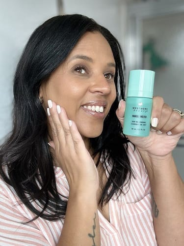 Customer photo review of Makeup Melter Cleansing Mist